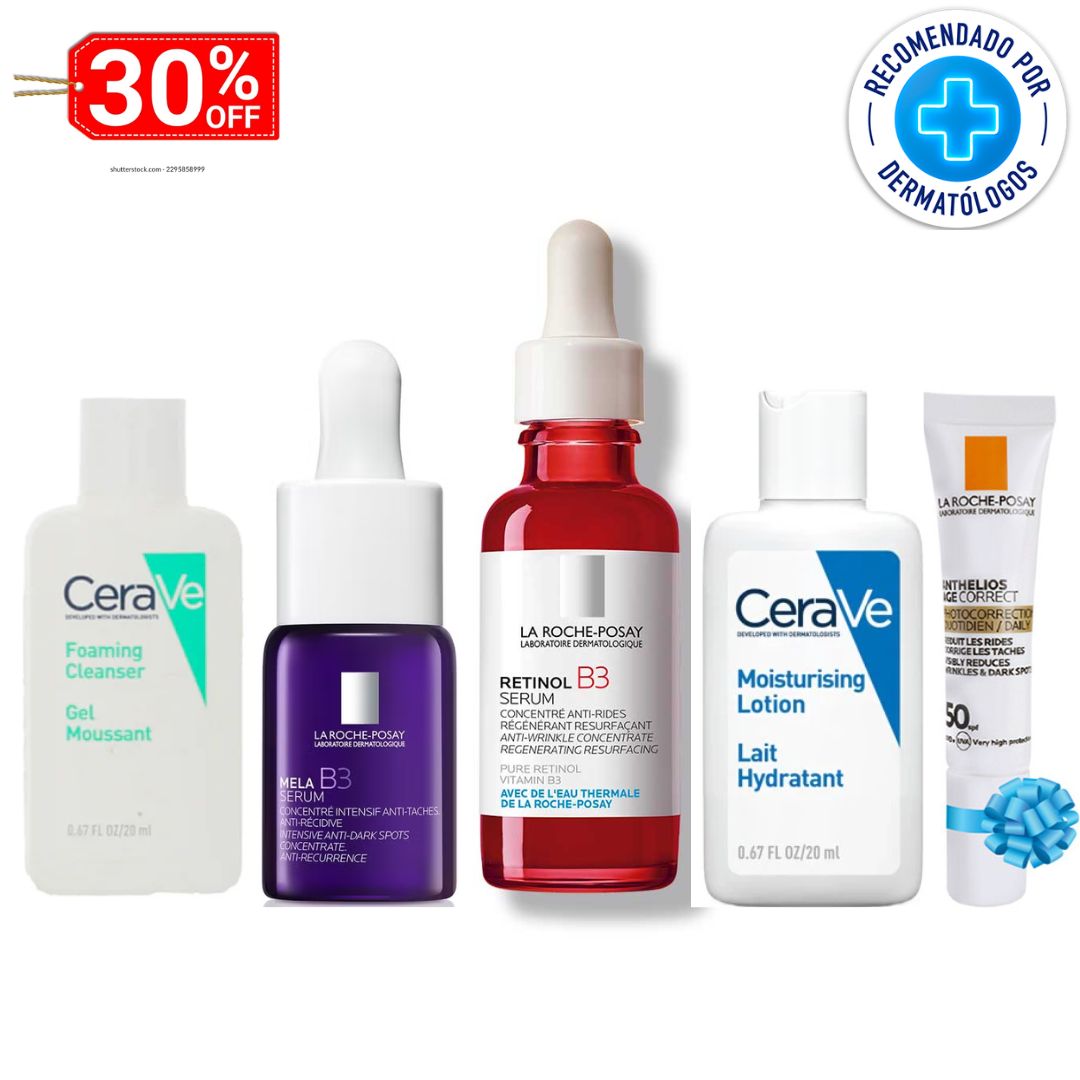 PACK SERUMS ANTIARRUGAS Y MANCHAS + REGALO